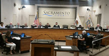 First 5 Commission meeting in County Board chambers