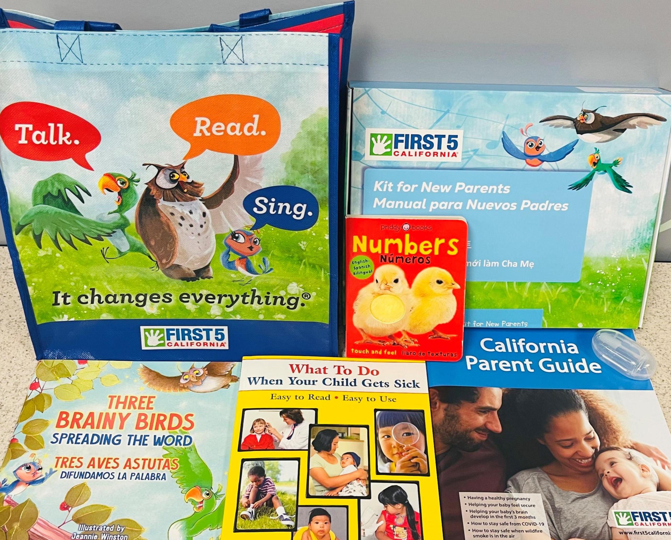 image of the new parent kit